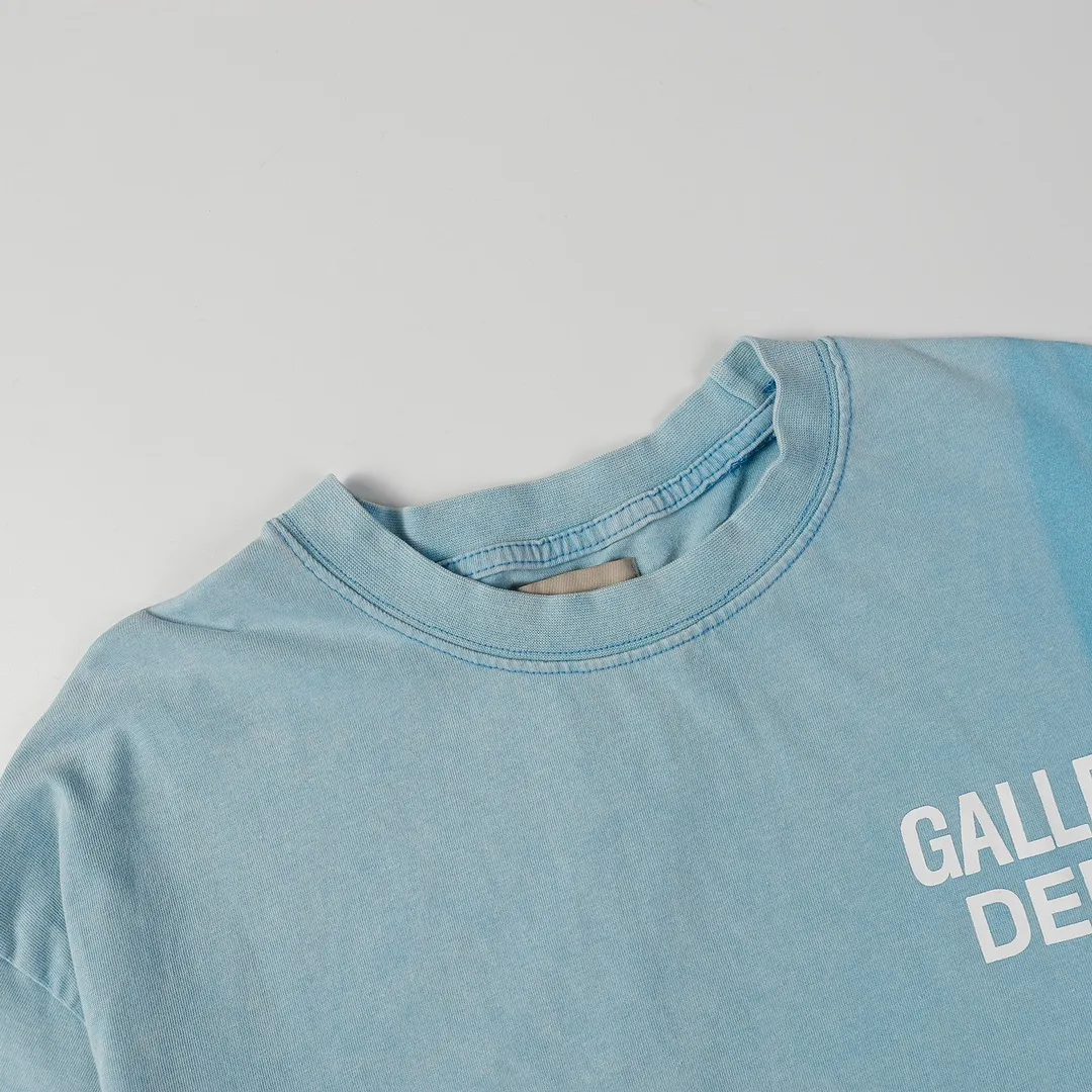GALLERY.DEPT Summer new short-sleeved style No.: D3126#P110 Color: Green Blue Size: S M L XL